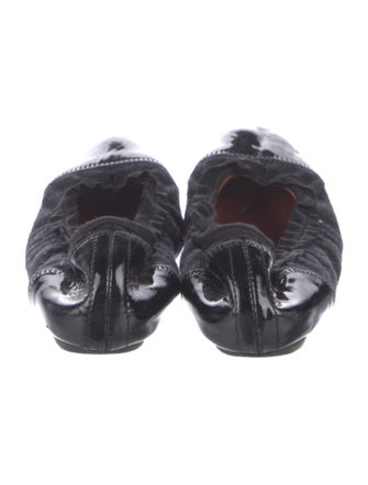 Lanvin Felt Ballet Flats