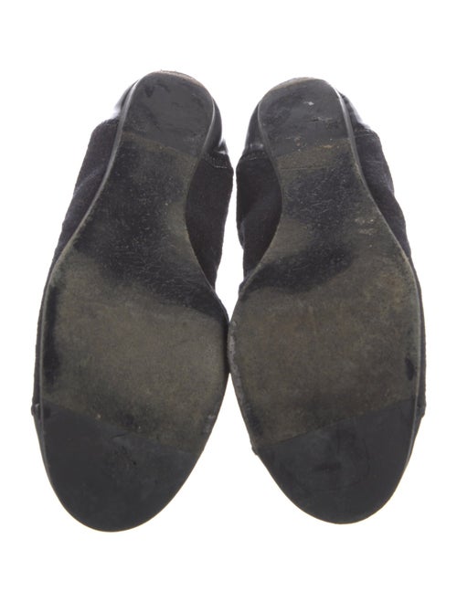 Lanvin Felt Ballet Flats