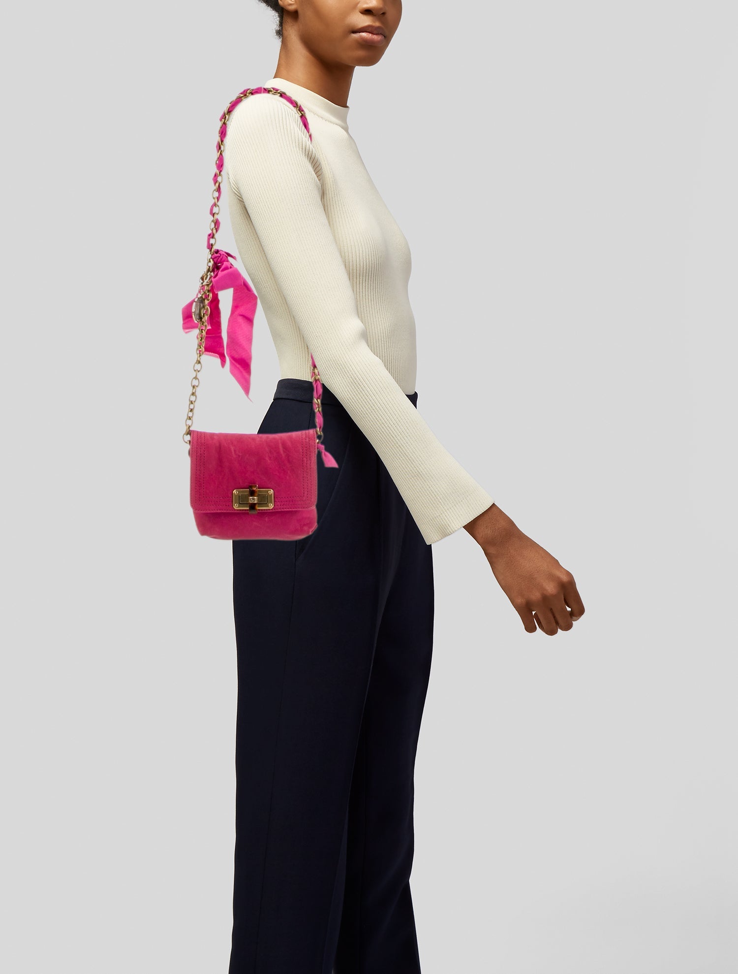 Lanvin Leather Crossbody Bag