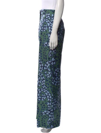 Lanvin Silk Wide Leg Pants