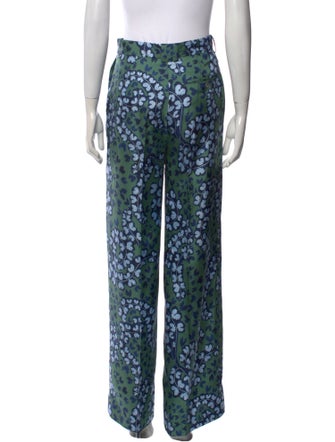 Lanvin Silk Wide Leg Pants