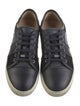 Lanvin Leather Colorblock Pattern Sneakers