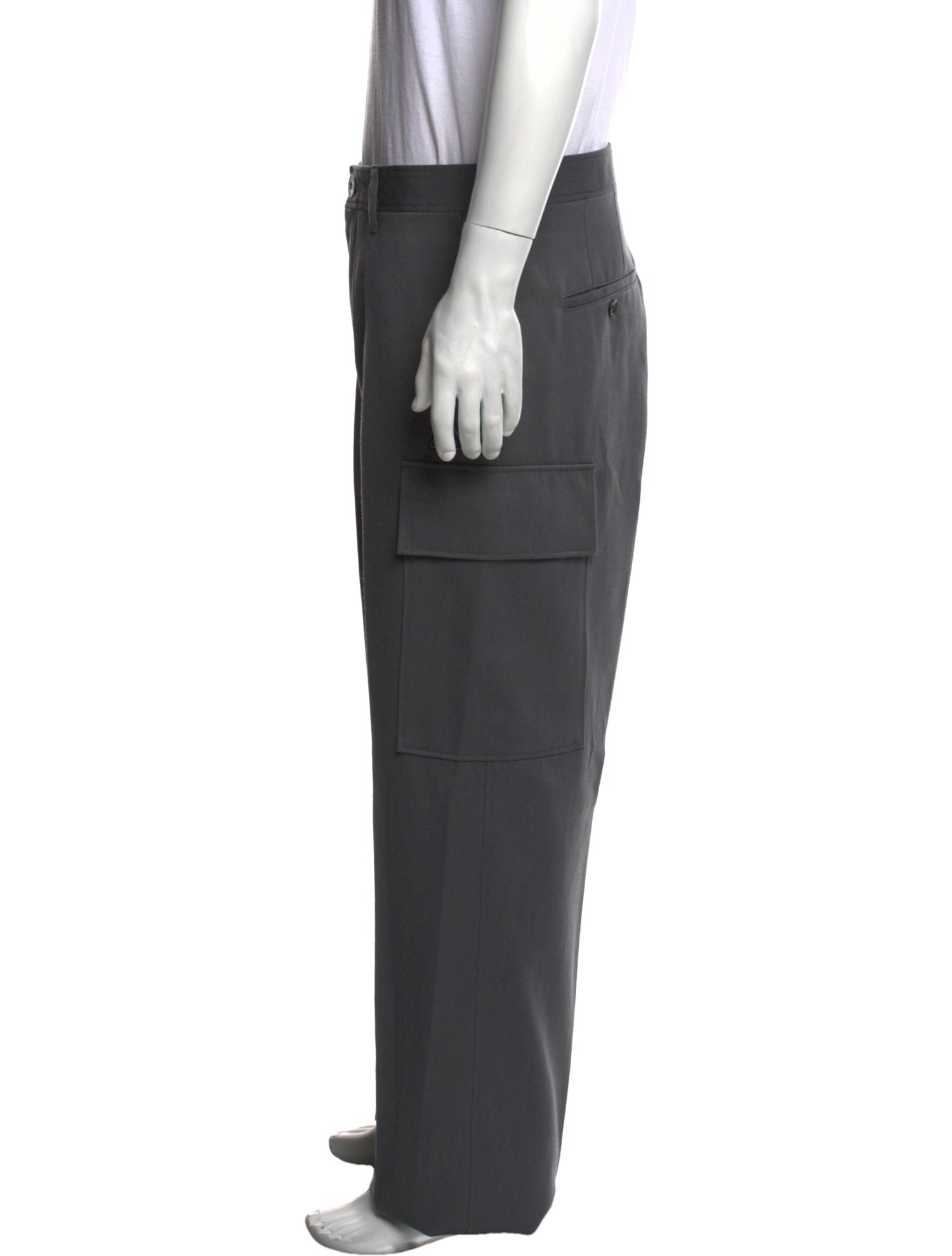 Lanvin Virgin Wool Dress Pants