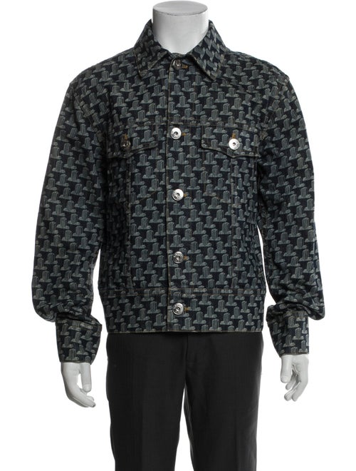 Lanvin Printed Trucker Jacket