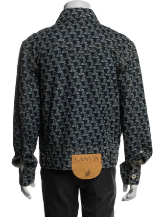 Lanvin Printed Trucker Jacket