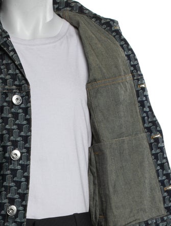 Lanvin Printed Trucker Jacket