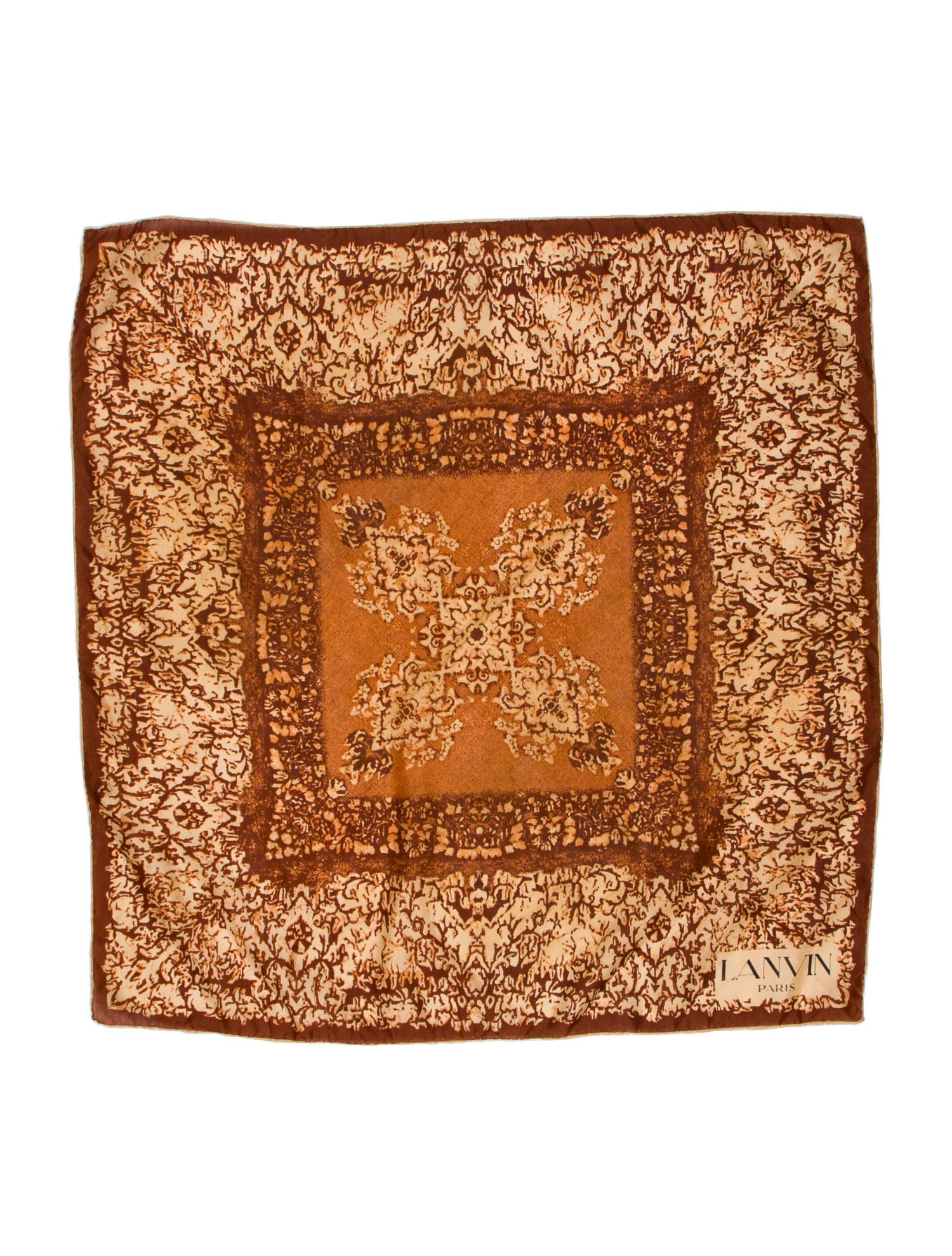 Lanvin Silk Printed Scarf