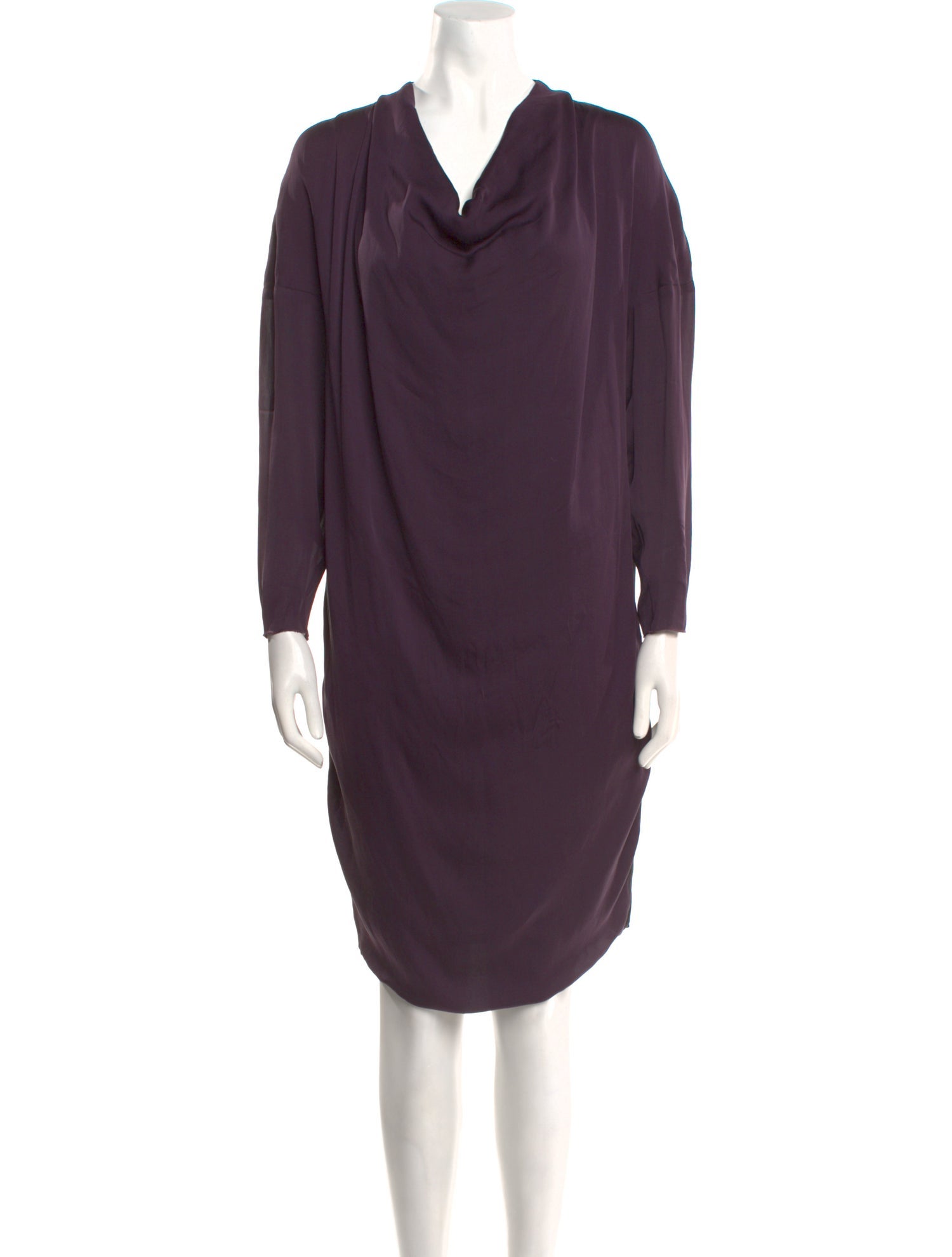 Lanvin Silk Knee-Length Dress