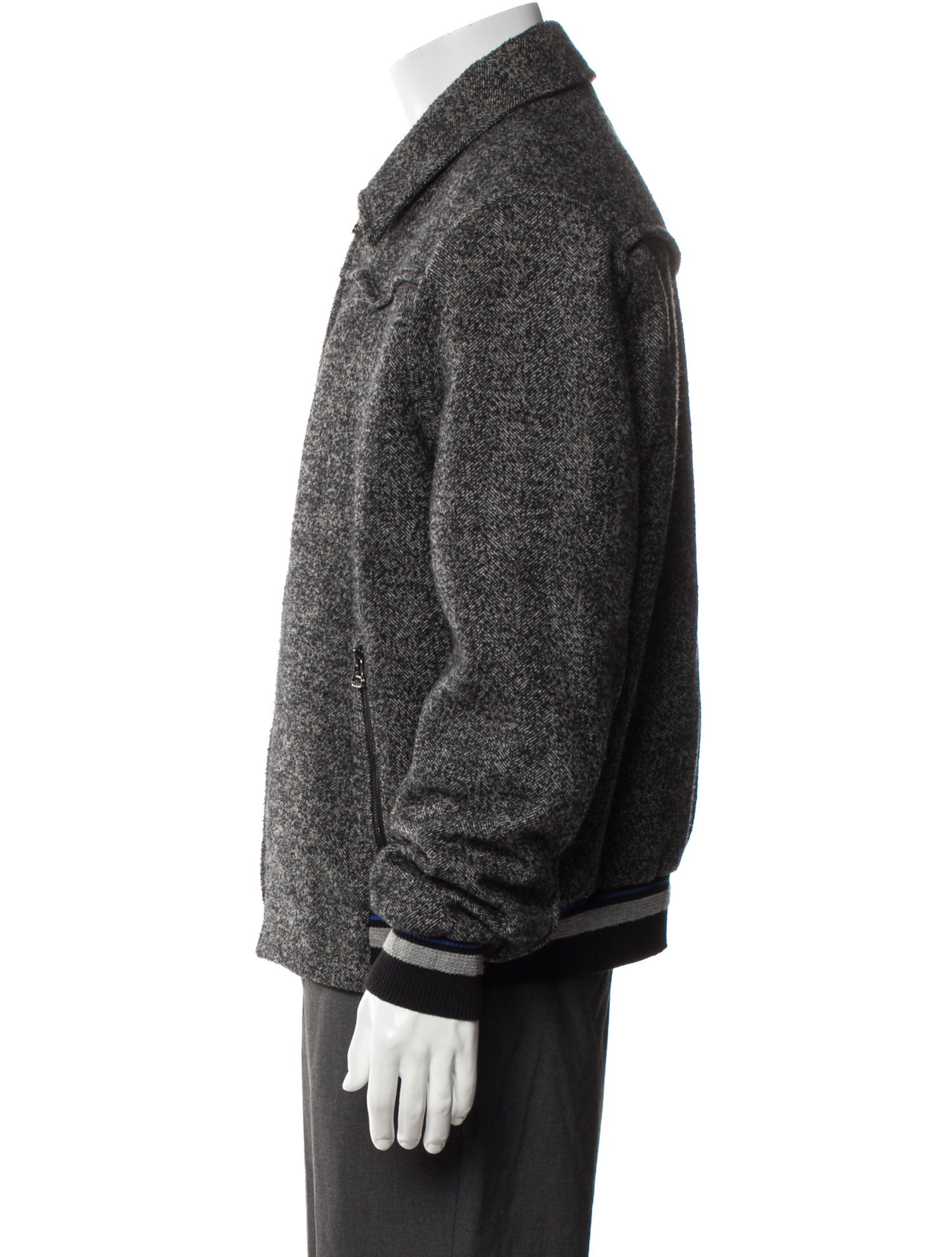 Lanvin Wool Printed Jacket