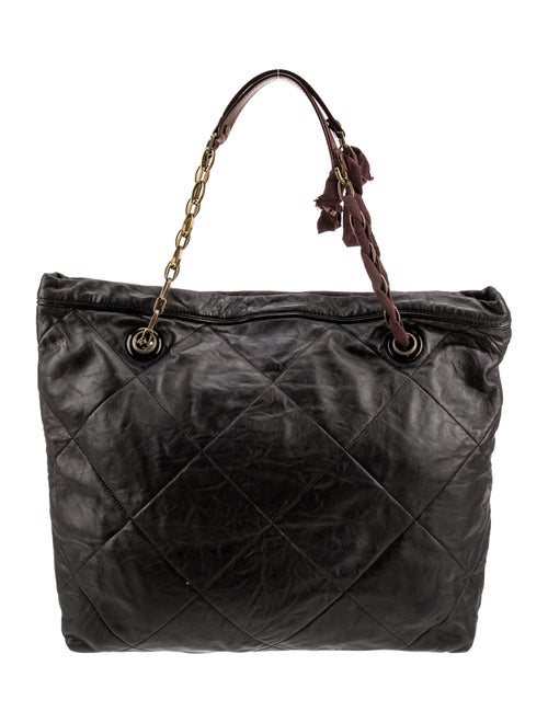 Lanvin Leather Top Handle Bag