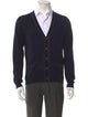Lanvin Merino Wool V-Neck Cardigan