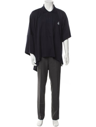 Lanvin Collar Short Sleeve Polo Shirt