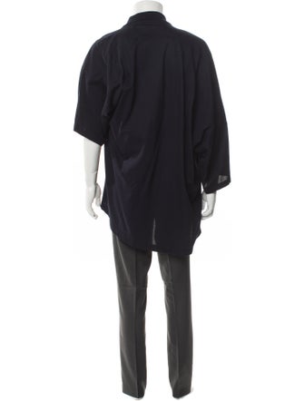 Lanvin Collar Short Sleeve Polo Shirt