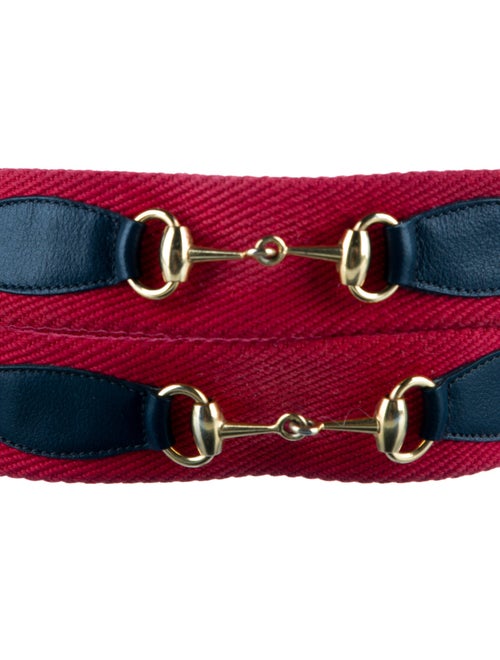 Lanvin Leather Trim Embellishment Belt