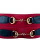 Lanvin Leather Trim Embellishment Belt