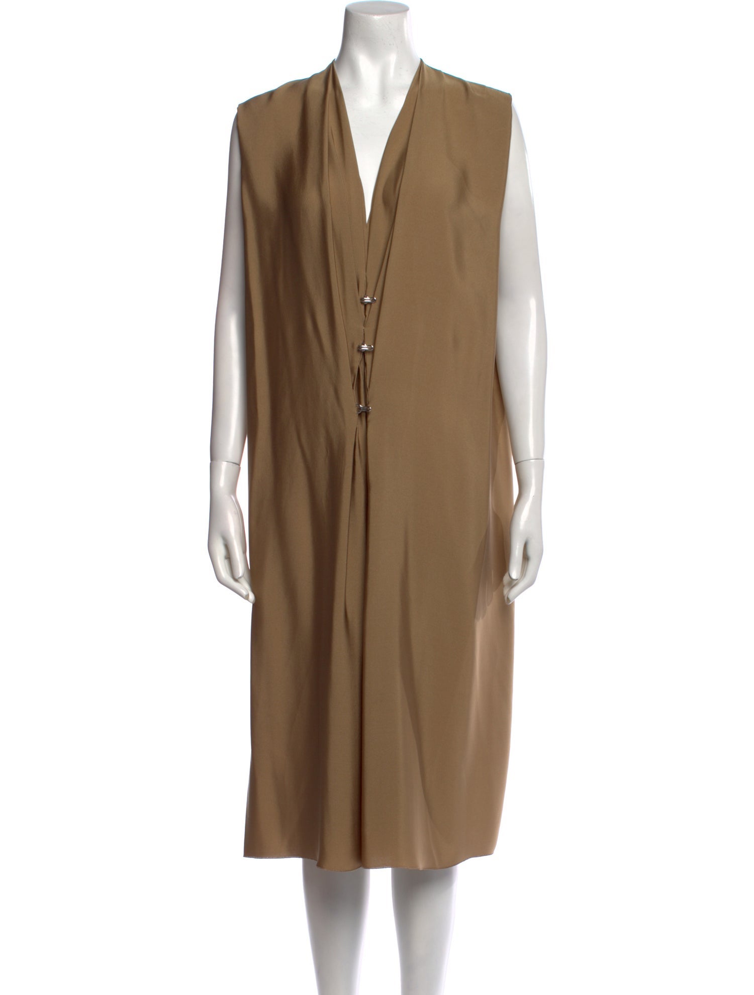 Lanvin Silk Midi Length Dress