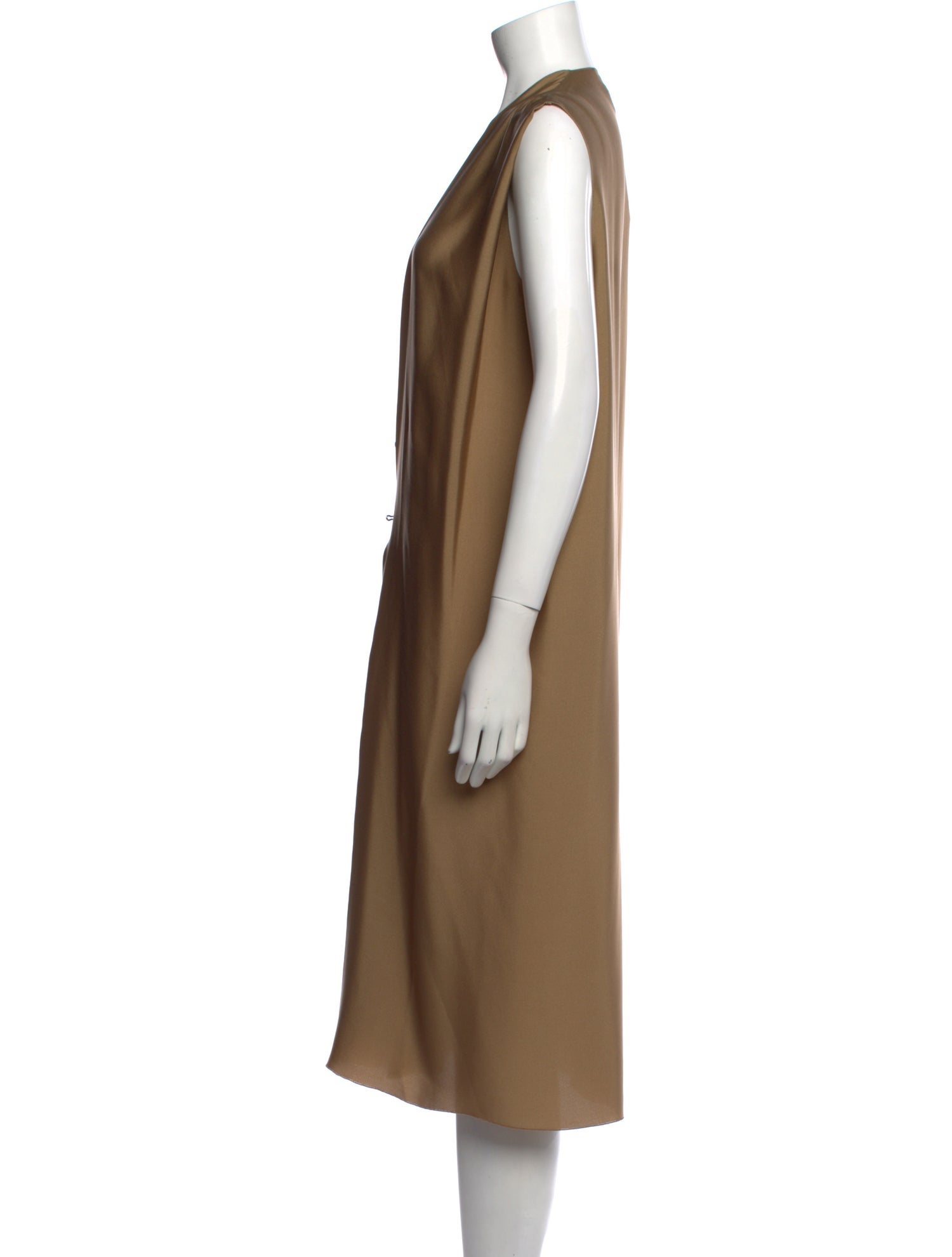 Lanvin Silk Midi Length Dress