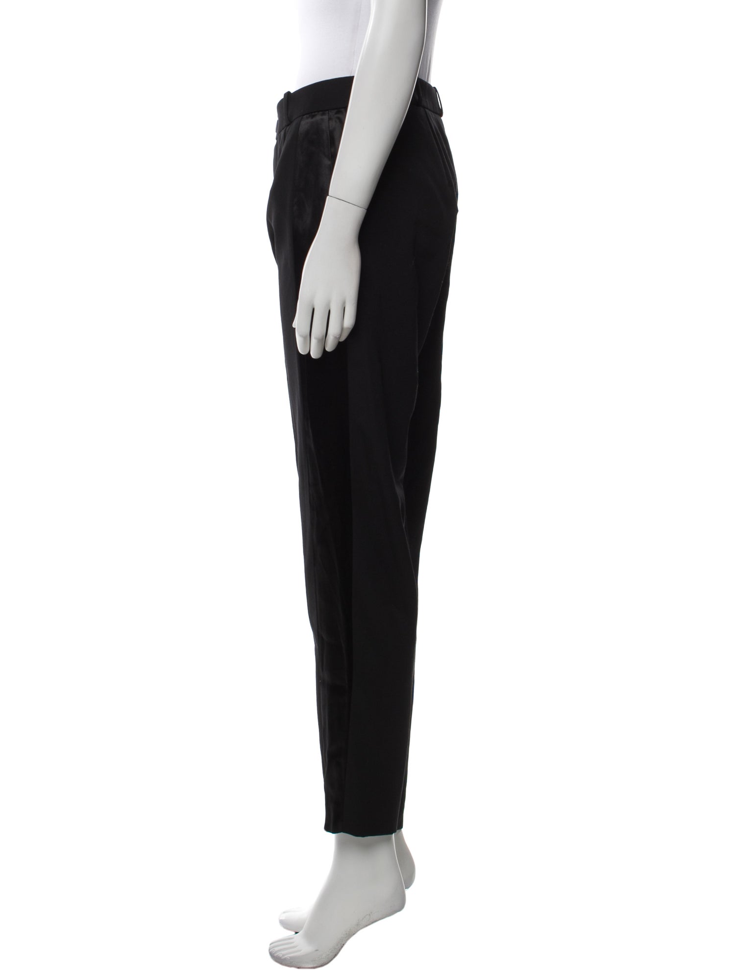 Lanvin Wool Straight Leg Pants