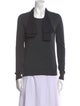 Lanvin Wool Square Neckline Sweatshirt