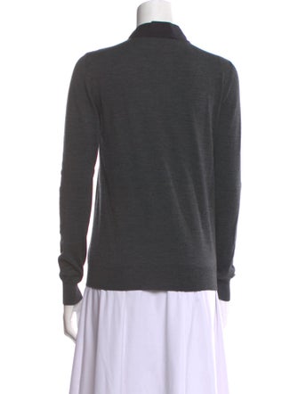 Lanvin Wool Square Neckline Sweatshirt