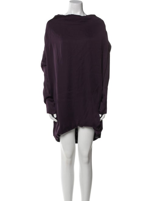 Lanvin Silk Knee-Length Dress