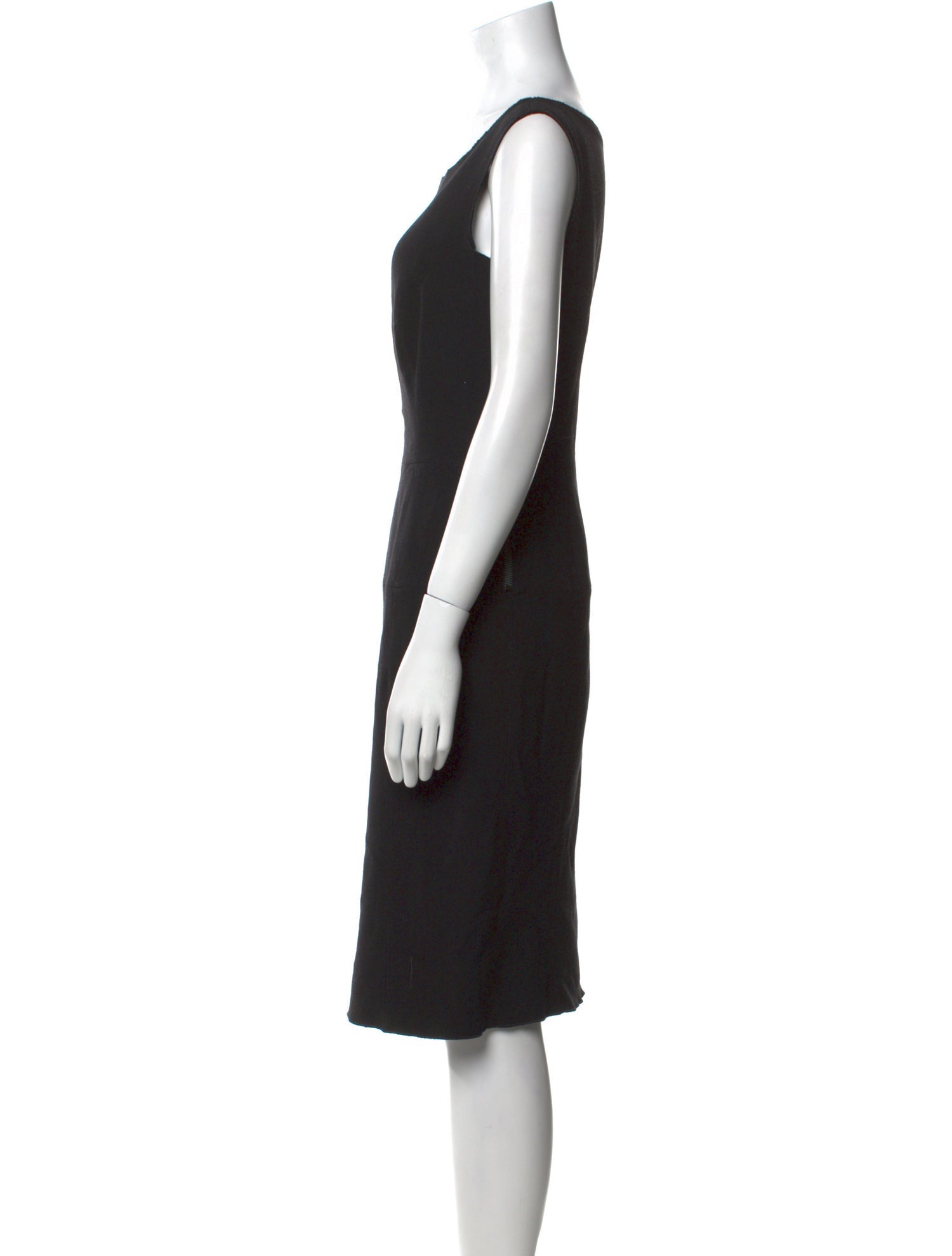Lanvin Wool Knee-Length Dress
