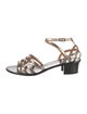 Lanvin Leather Gladiator Sandals