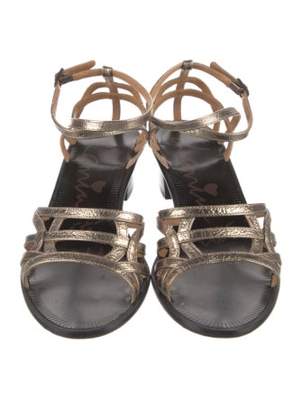 Lanvin Leather Gladiator Sandals