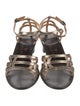 Lanvin Leather Gladiator Sandals