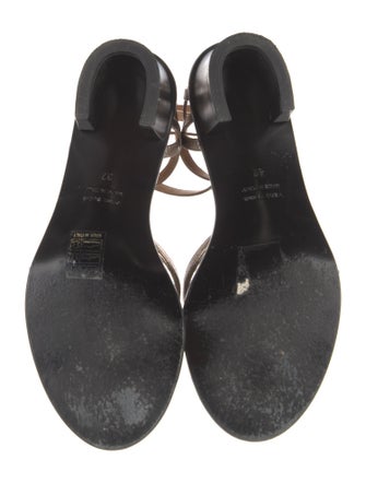 Lanvin Leather Gladiator Sandals