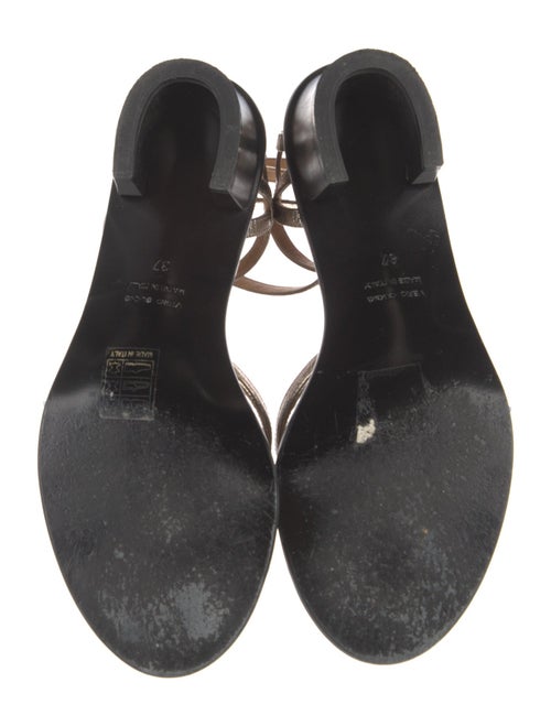 Lanvin Leather Gladiator Sandals