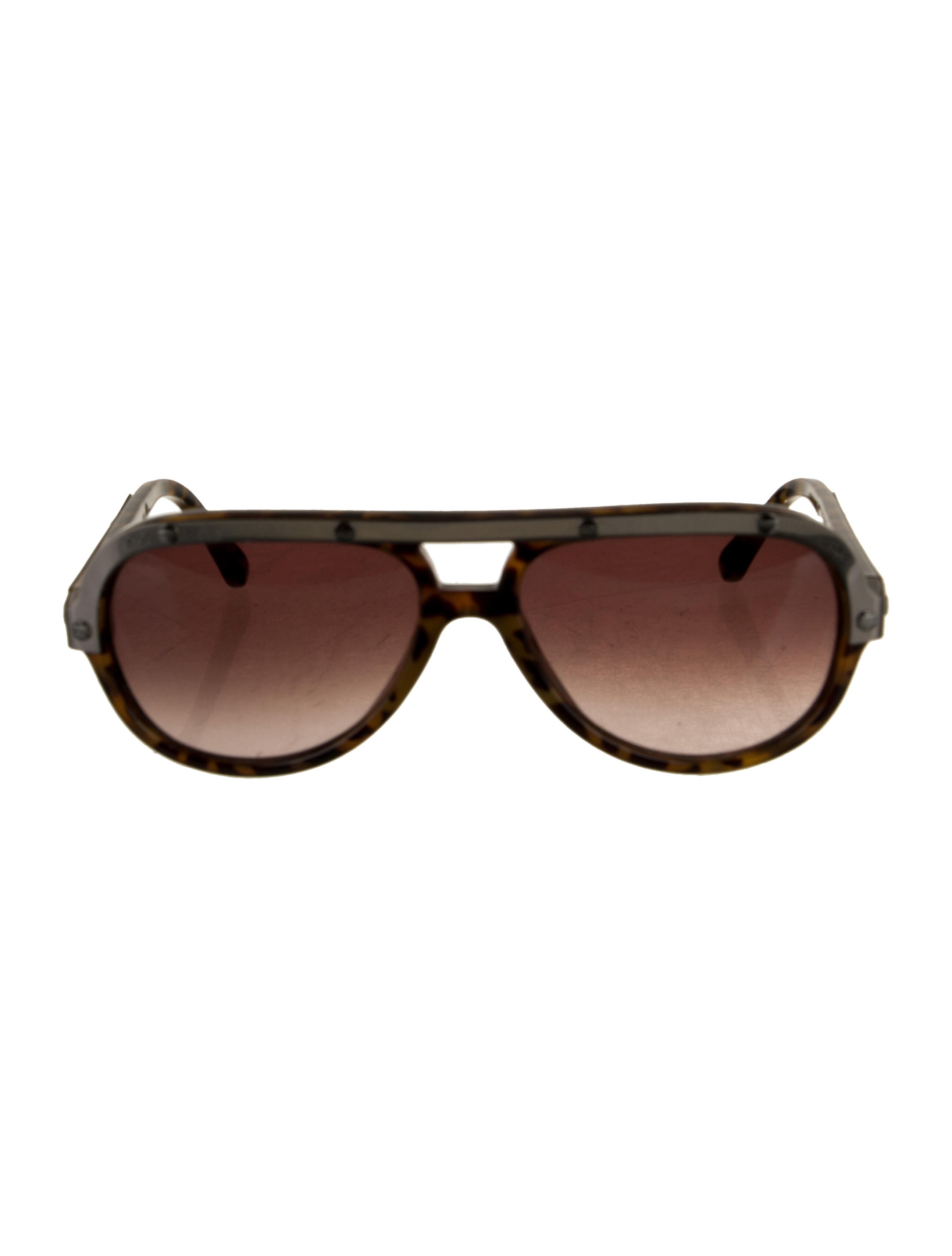 Lanvin Shield Gradient Sunglasses