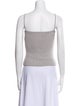 Lanvin Square Neckline Sleeveless Top