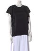 Lanvin Crew Neck Short Sleeve Blouse