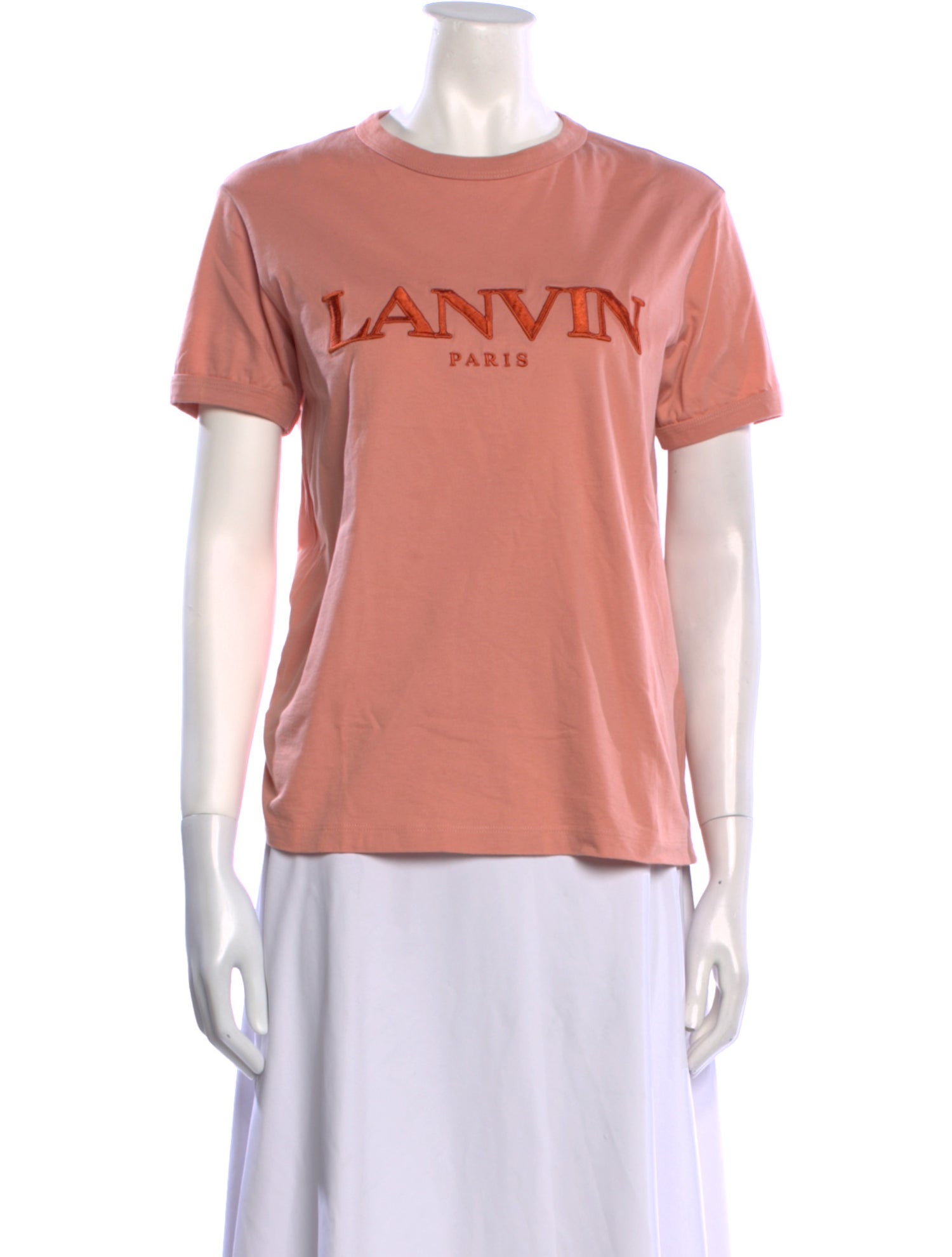 Lanvin Graphic Print Crew Neck T-Shirt