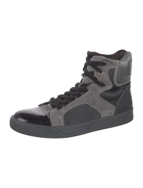 Lanvin Leather Lace-Up Boots