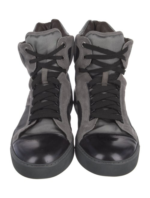 Lanvin Leather Lace-Up Boots