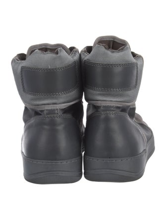 Lanvin Leather Lace-Up Boots