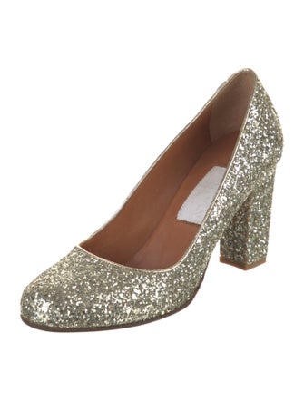 Lanvin Glitter Pumps