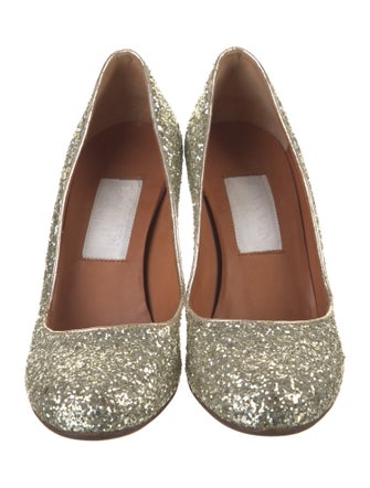 Lanvin Glitter Pumps