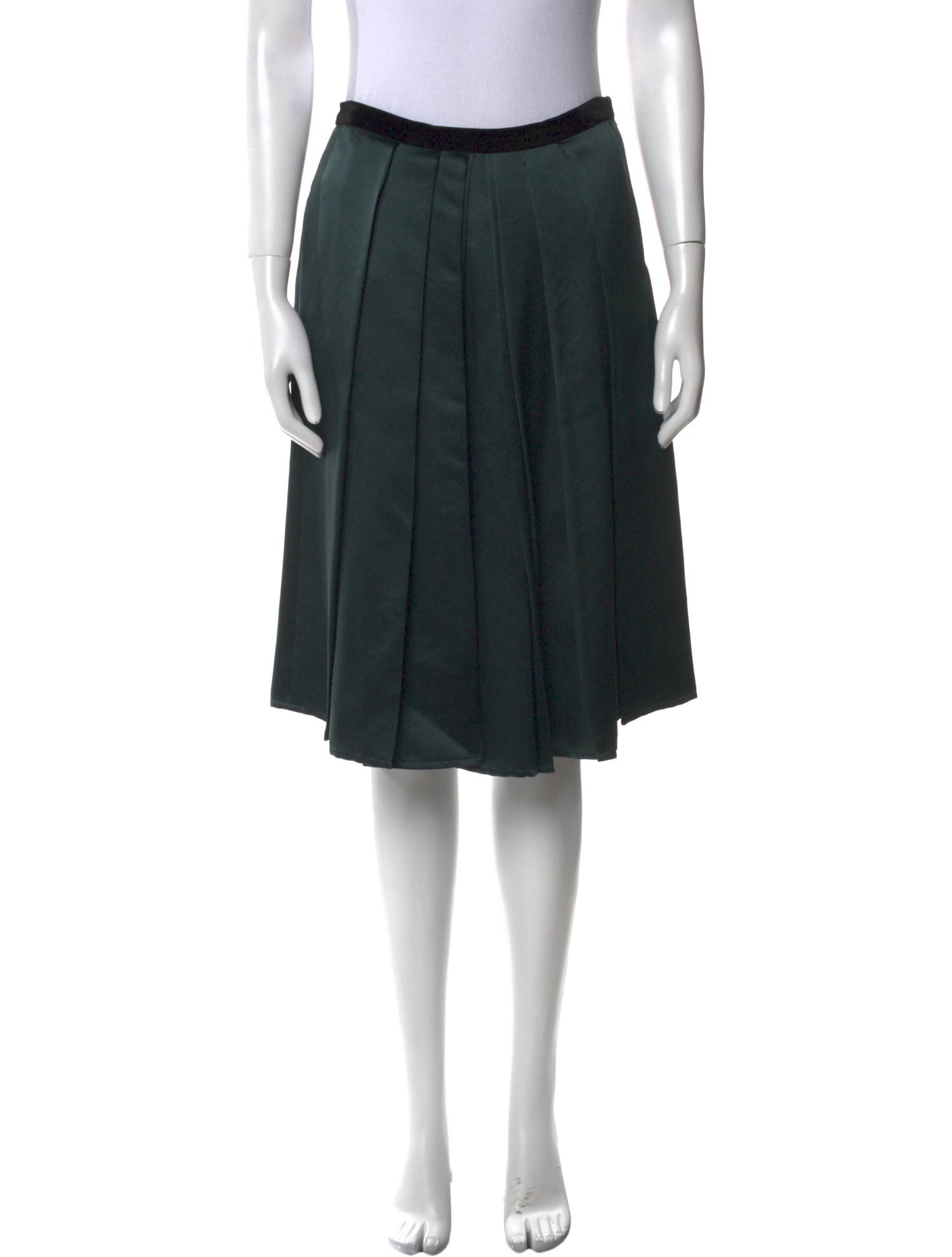 Lanvin Silk Knee-Length Skirt