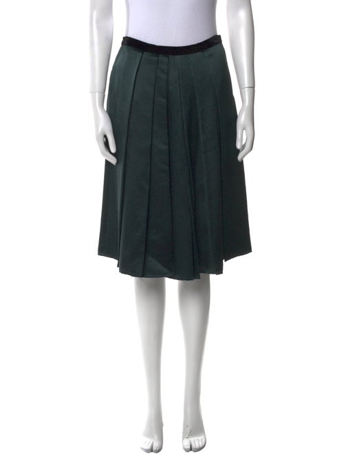Lanvin Silk Knee-Length Skirt