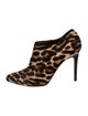 Lanvin Ponyhair Animal Print Boots