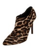 Lanvin Ponyhair Animal Print Boots