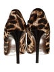 Lanvin Ponyhair Animal Print Boots