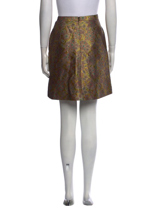 Lanvin Paisley Print Mini Skirt