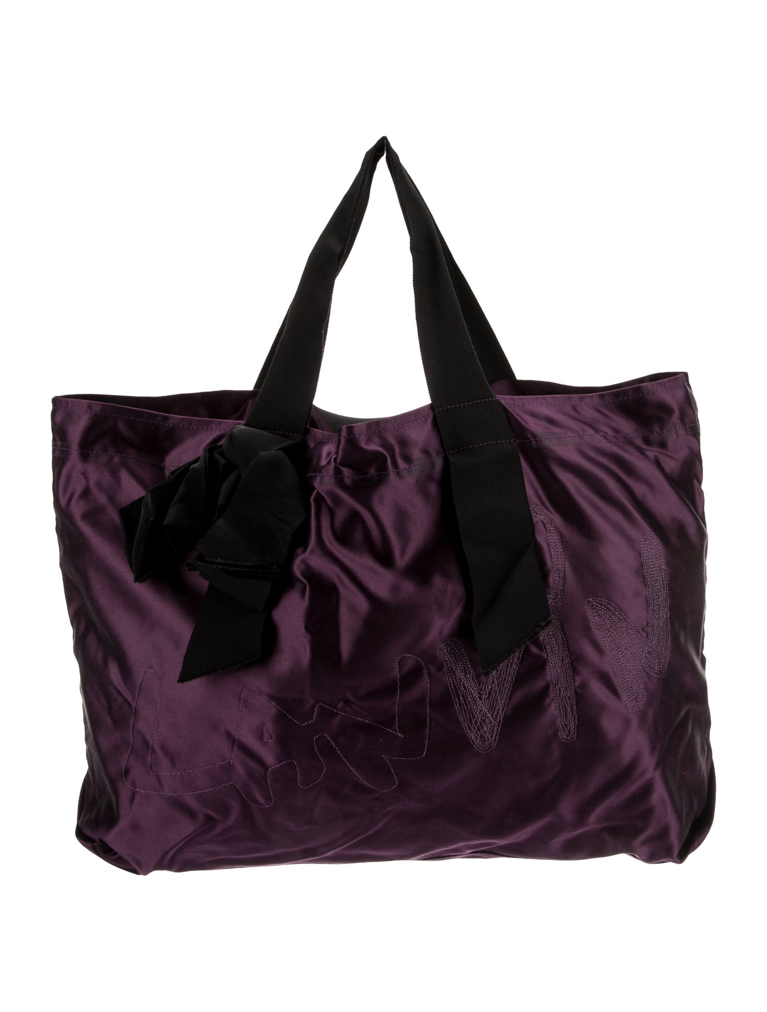 Lanvin Satin Tote