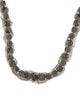 Lanvin Crystal & Silk Collar Necklace
