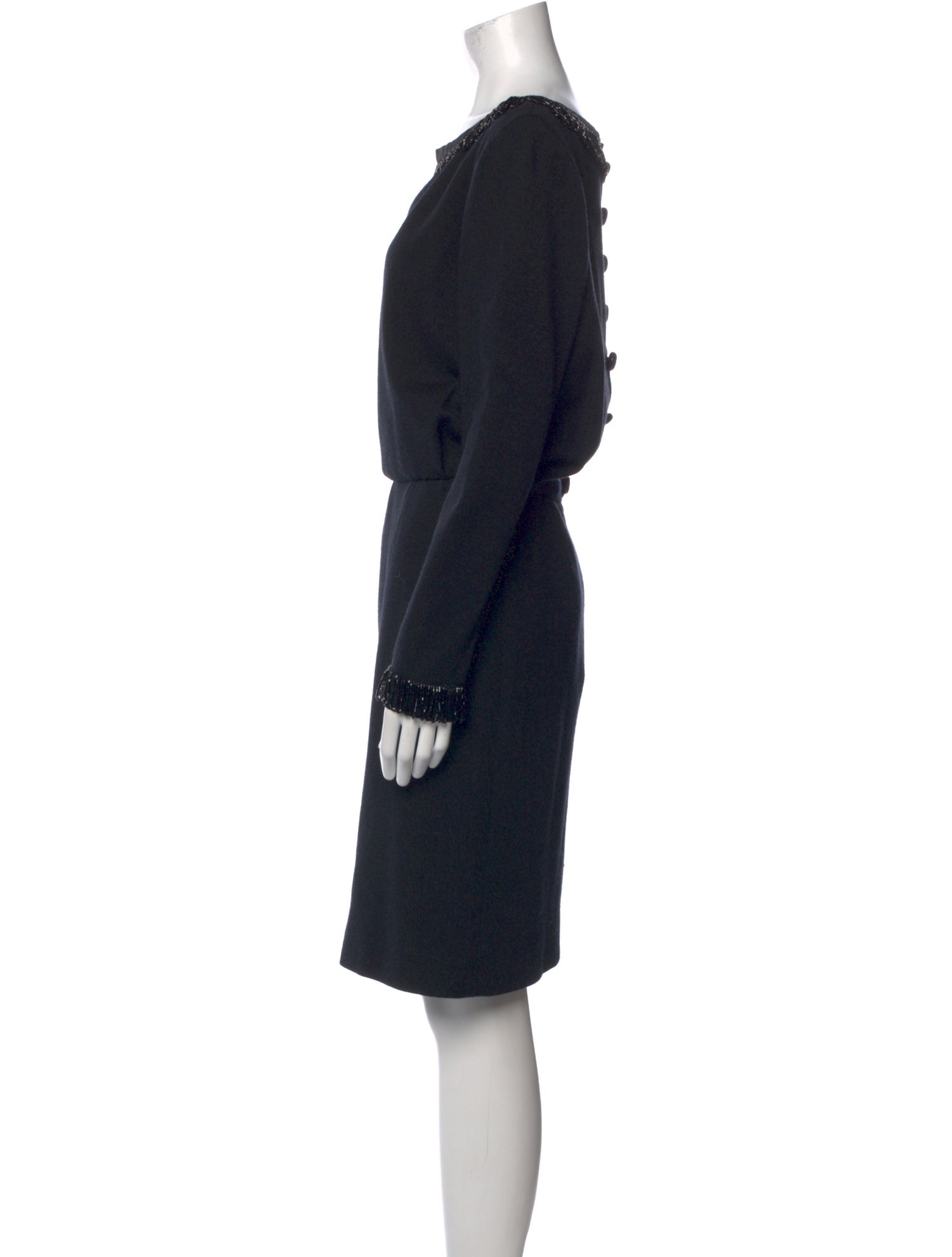 Lanvin Wool Knee-Length Dress