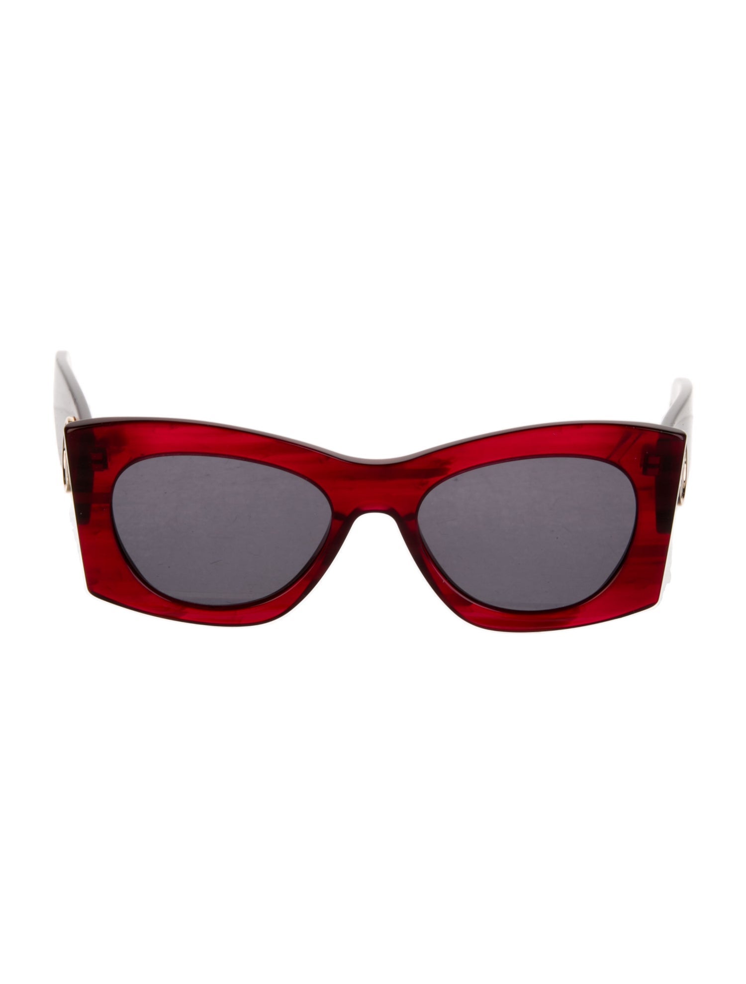 Lanvin Oversize Mirrored Sunglasses